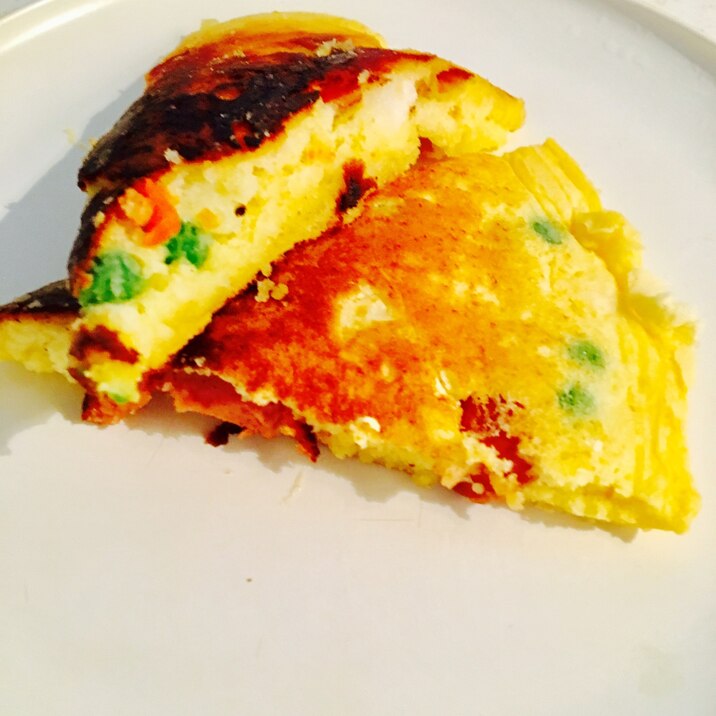 Hmでお食事パンケーキ風 レシピ 作り方 By おおちゃん22 楽天レシピ